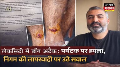 लेकसिटी में डॉग अटैक: पर्यटक पर हमला, निगम की लापरवाही पर उठे सवाल
#udaipur #udaipur_khabar #udaipur_khabar #udaipurite ...