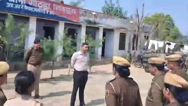 झुंझुनू: गोठड़ा थाने के एसपी बृजेश ज्योति उपाध्याय ने किया औचक निरीक्षण, पेंडिंग प्रकरणों के शीघ्र निस्तारण के दिए निर्देश