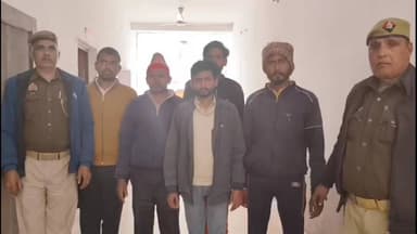 धनौरा: गजरौला पुलिस ने मारपीट कर शांति भंग करने वाले 5 युवकों को किया गिरफ्तार