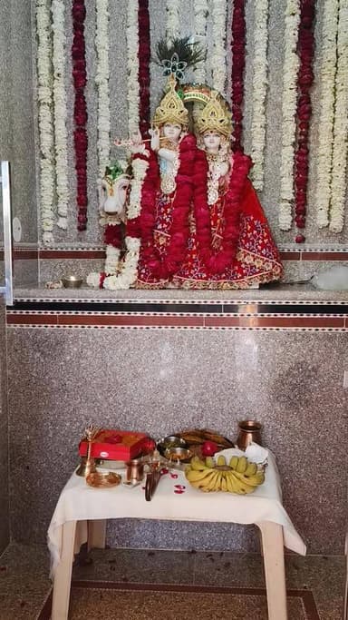 बालेसर कस्बे के गुरु जलंधर नाथ गौशाला में राधा कृष्ण मूर्ति की प्राण प्रतिष्ठा...