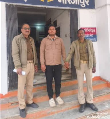 चुनार: अदलहाट पुलिस ने अवैध गांजा तस्करी के मामले में वांछित अभियुक्त को किया गिरफ्तार