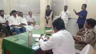 திருப்பத்தூர்: திருக்கோஷ்டியூர் சௌமிய நாராயண பெருமாள் கோவிலுக்கு துணை ஜனாதிபதி வருகை: முன்னேற்பாடு கூட்டம்