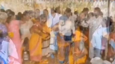 దర్శి: కురిచేడు మండలం పెద్దవరం గ్రామంలో నూతన రామాలయం గుడి నిర్మాణానికి శంకుస్థాపన