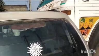 કેશોદ: કેશોદ તાલુકાના અજાબ ગામે ટ્રક અને ફોરવીલ વચ્ચે અકસ્માત, સદનસીબે જાનહાનિ નહીં