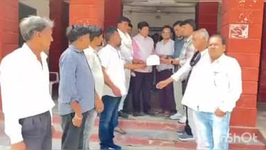 वल्लभनगर: सिंघानिया यूनिवर्सिटी भटेवर को अतिरिक्त आवंटित भूमि और सीवरेज के पानी के विरोध में ग्रामीणों ने एसडीएम को दिया ज्ञापन