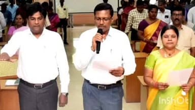 அரியலூர்: மாவட்ட ஆட்சியரகத்தில் உலக தாய்மொழி நாள் உறுதிமொழி ஏற்கும் நிகழ்ச்சி- ஆட்சியர் பங்கேற்பு