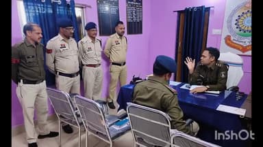 बेमेतरा: थाना परपोड़ी का अर्धवार्षिक निरीक्षण, बेहतर पुलिसिंग के लिए दिए गए निर्देश