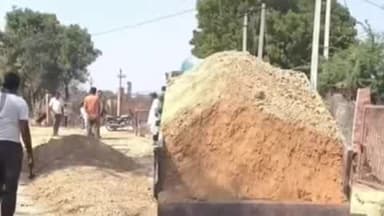 बावड़ी: ग्रामीणों ने चंदा जुटाकर सड़क निर्माण शुरू किया, वर्षों से प्रशासन की अनदेखी के बाद