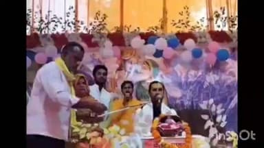 गौरीगंज: अमेठी के नगरडीह में भागवत कथा जारी, पांचवें दिन पूतना उद्धार और गोवर्धन लीला का वर्णन