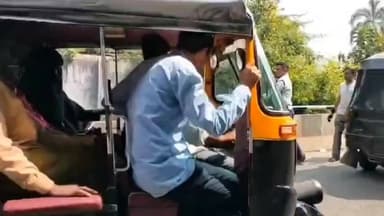 ભરૂચ: ભરૂચ અંકલેશ્વરને જોડતા નર્મદા મૈયા બ્રીજના પ્રવેશ પર છૂટા હાથની મારામારી,પેસેન્જર બેસાડવા વાન અને રિક્ષા ચાલક બાખડયા