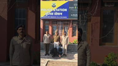 टोल प्लाजा सनवारा के समीप नाकाबंदी के दौरान मोटरसाइकिल पर सवार दो युवकों से 9 ग्राम चिट्टा बरामद