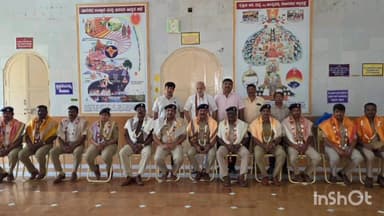 ಯಲ್ಲಾಪುರ: ಜಾತ್ರಾ ಕರ್ತವ್ಯ ನಿರ್ವಹಿಸಿದ ಪೊಲೀಸ್ ಸಿಬ್ಬಂದಿಗಳಿಗೆ ಸನ್ಮಾನ