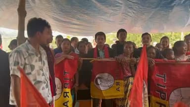 গণ্ডাছড়া: অনাসা পাড়ায় ৩৩ জন ভোটার বিভিন্ন রাজনৈতিক দল ত্যাগ করেন তিপ্রা মথা দলে যোগদান করেন