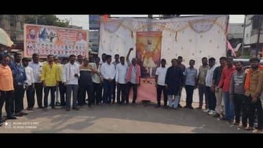 चाळीसगाव: चाळीसगावात 'नवजीवन रिक्षा युनियन'तर्फे शिवजयंतीचा जल्लोष!