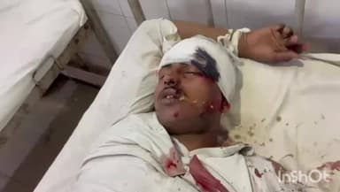 डीग: गांव अऊ में सड़क हादसे में ब्रेकर पर अनियंत्रित बाइक से गिरा युवक, गंभीर हालत में भरतपुर रेफर