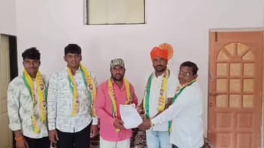 हिंगोली: शासकीय विश्रामगृह येथे राष्ट्रीय समाज पक्षाच्या हिंगोली जिल्हाध्यक्षपदी विठ्ठल जाधव यांची निवड