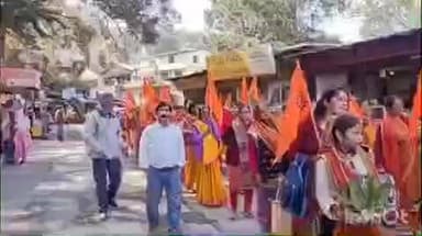 रानीखेत: रानीखेत में धूमधाम से आयोजित हुआ विराट हिन्दू सम्मेलन, सामाजिक एकता और धार्मिक जागरूकता का दिया संदेश