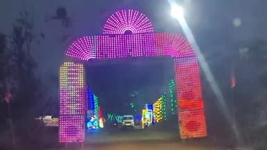 बूरमू: चलनिया में संकट मोचन हनुमान मंदिर प्राण प्रतिष्ठा और यज्ञ समारोह का भव्य समापन, दिखा भक्ति का संगम