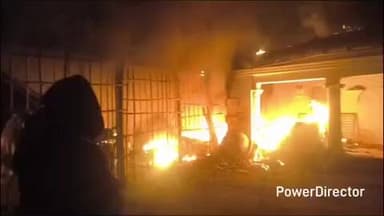 बछवारा: गोदाम और मकान में लगी आग, ₹10 लाख का हुआ नुकसान