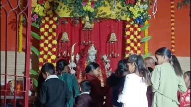 रंका: रंका में मां दुर्गा मंदिर के स्थापना दिवस पर भव्य महाभंडारा का आयोजन