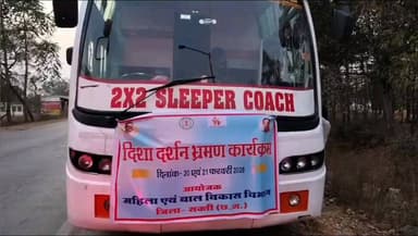 दिशा दर्शन भ्रमण कार्यक्रम के तहत महिला स्व सहायता समूहों को पुरी के लिए रवाना किया गया