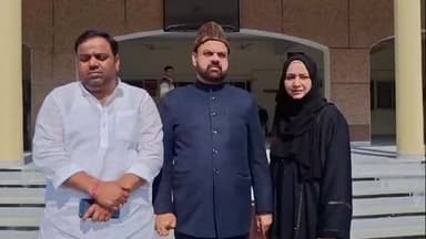 अमरोहा: नौगांवा नगर पंचायत के चेयरमैन के पति ने डीएम को सौंपा पत्र, ईओ पर लगाए गंभीर आरोप