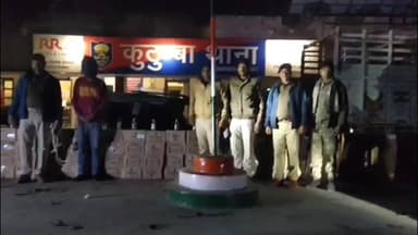 कुटुंबा: कुटुंबा पुलिस ने की बड़ी कार्रवाई, 80 कार्टन शराब के साथ स्कॉर्पियो जब्त, चालक गिरफ्तार