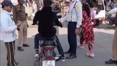 कासगंज: जिले में वाहन चेकिंग अभियान के दौरान यातायात पुलिस ने 89 वाहनों के काटे चालान, 1 वाहन किया सीज