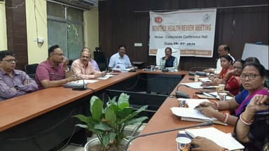 ନୂଆପଡା: ନୂଆପଡାରେ ଜିଲ୍ଲାସ୍ତରୀୟ ସ୍ୱାସ୍ଥ୍ୟ ଓ ପୋଷଣ ସମୀକ୍ଷା ବୈଠକ ଅନୁଷ୍ଠିତ