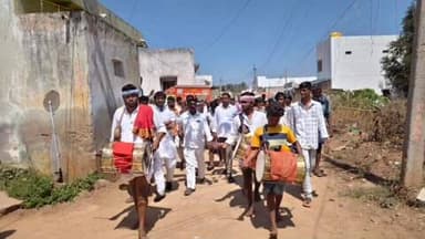 కళ్యాణదుర్గం: విట్లంపల్లిలో కొల్లాపూర్ అమ్మవారి విగ్రహ ప్రతిష్ట, ప్రత్యేక పూజలు చేసిన మాజీ ఎంపీ తలారి రంగయ్య