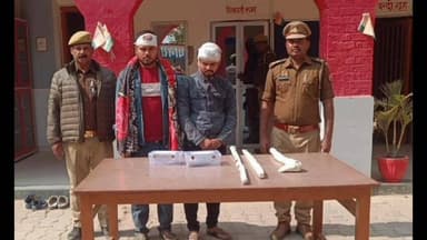 निज़ामाबाद: सरायमीर पुलिस ने हत्या के प्रयास में वांछित दो अभियुक्तों को किया गिरफ्तार