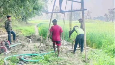 फुलवरिया: फुलवरिया और गिदहा में कोलकाता से आई आधुनिक मशीनें, 250 फीट नीचे कच्चे तेल की खोज जारी