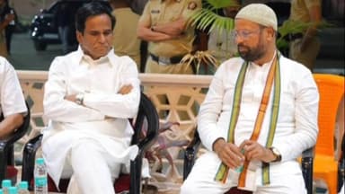 सिल्लोड: माजी मंत्री अब्दुल सत्तार यांच्या पत्नीच्या निधनानंतर विविध नेत्यांनी दिली सांत्वन भेट