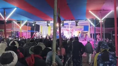 मरौना: मरौना प्रखंड के क्योटापट्टी रसुआर गांव में महा रूद्र यज्ञ के अवसर पर भव्य मेले का आयोजन