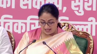 नजफगढ़: दिल्ली में भाजपा सरकार को एक वर्ष होने पर सीएम रेखा गुप्ता ने की प्रेस वार्ता