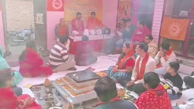 कैराना: कैराना में आर्य समाज मंदिर में चतुर्थ वेद पारायण महायज्ञ एवं संगीतमय वैदिक रामकथा का तृतीय दिवस श्रद्धा के साथ संपन्न