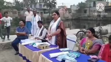 বিষ্ণুপুর ১: খড়িবেড়িয়া অঞ্চল তৃণমূল কংগ্রেসের পক্ষ থেকে উন্নয়নের পাঁচালী সংক্রান্ত বিষয় নিয়ে সভা উপস্থিত শচী নস্কর