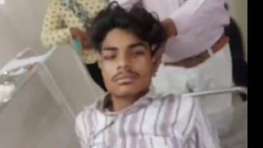 ब्यावरा: फुंदा मार्केट में तेज रफ्तार कंटेनर ने बाइक सवार को मारी टक्कर