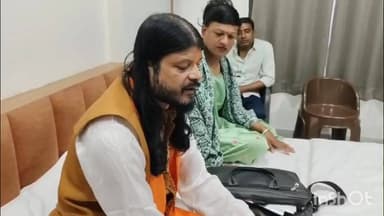 उज्जैन शहर: इंदौर रोड स्थित निजी होटल पर किन्नर अखाड़े के संस्थापक ऋषि अजय दास ने लगाए गंभीर आरोप
