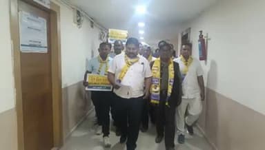 હિંમતનગર: ખેડૂતોના હિતમાં ટ્રેડ ડીલ રદ કરવા ‘સાબરકાંઠા આપ’ પાર્ટી દ્વારા કલેક્ટરને આવેદનપત્ર પાઠવવામાં આવ્યું