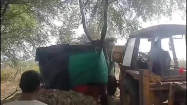 मनासा: मनासा नेहरू कॉलोनी में अतिक्रमण हटाने के बाद हंगामा, रहवासियों ने की शिकायत