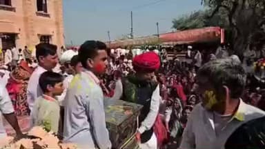 धोरीमन्ना: रडू झोपी कोठाला में गूंजे जयकारे, भव्य रूप से हुआ श्री आलम जी मंदिर का प्राण प्रतिष्ठा समारोह