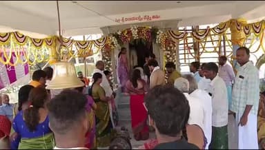 కేవిపల్లి మండలం గోరంట్లపల్లి గ్రామంలో వేద మంత్రోచ్ఛారణల మధ్య అత్యంత వైభవంగా శ్రీ మహాలక్ష్మీ దేవి–విఘ్నేశ్వర ప్రతిష్ఠ