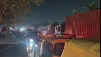 पलवल: पलवल में न्यू सोहना रोड पर अतिक्रमण से ट्रैफिक व्यवस्था ठप, घंटों जाम में फंसी जनता