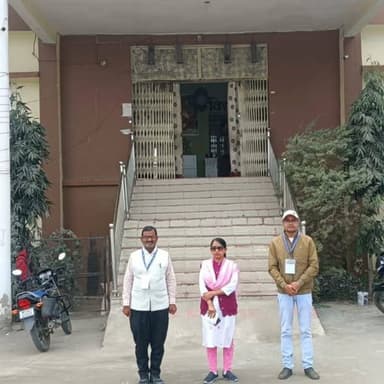 डिप्टी कलेक्टर ने परीक्षा केन्द्रों का भ्रमण कर परीक्षा संचालन गतिविधियों एवं सुरक्षा व्यवस्था का जायजा लिया
--
डिप्टी ...