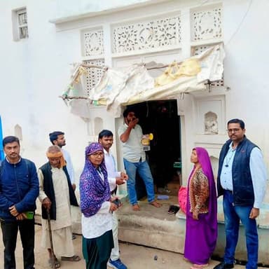 "फाइलेरिया से मुक्ति पाना है, दवा खाना है, स्वच्छता अपनाना है"
'राष्ट्रीय फाईलेरिया उन्मूलन कार्यक्रम' अंतर्गत घर-घर फा...