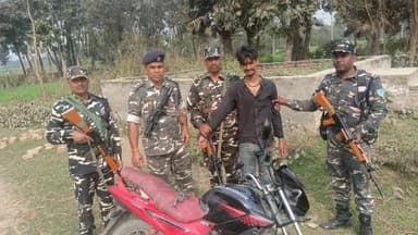 बैरगनियां: नेपाल से भारत में प्रवेश कर रहा युवक अवैध देसी कट्टे के साथ गिरफ्तार