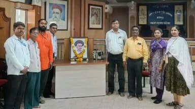 अकोला: मनपात बाळशास्त्री जांभेकर जयंती साजरी.