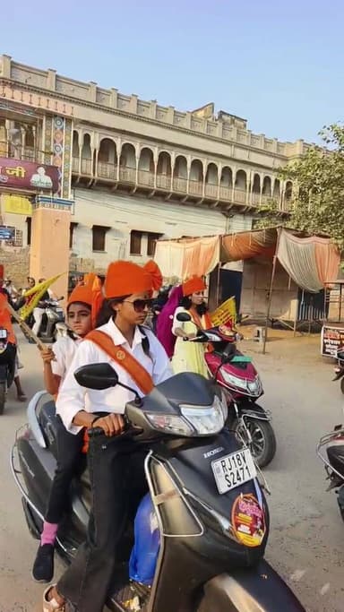 नवलगढ़ : शहर में निकली मातृशक्ति शौर्य वाहन रैली
#nawalgarh #HinduSammelan #bikerally