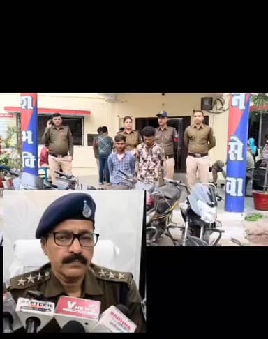 ब्रेकिंग न्यूज़
छतरपुर
बाइक चोर गिरोह के दो आरोपियों को कोतवाली पुलिस ने पकड़ा,
सीएसपी अरुण सोनी ने प्रेस कांफ्रेंस कर किय...